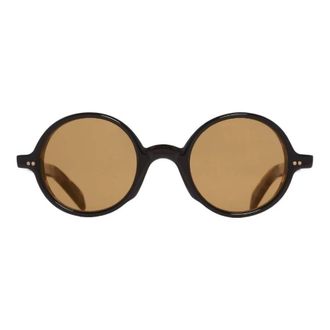 Cutler and Gross Brown Round Unisex Sunglasses CGSNGR0148 001 48