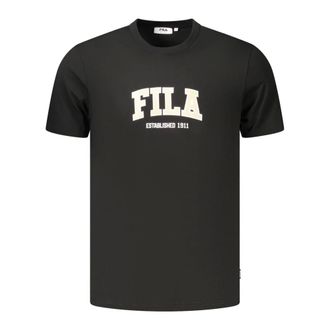 Fila T-Shirts, male, Black, Size: 2XL Rifredi Short-Sleeve T-Shirt