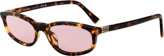 Miu Miu Womens Sunglasses Havana Honey Acetate
