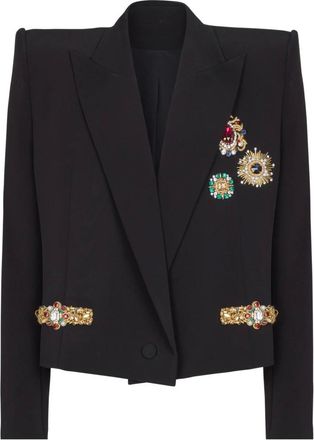 Balmain Mujer, Chaquetas, Negro, Talla: S