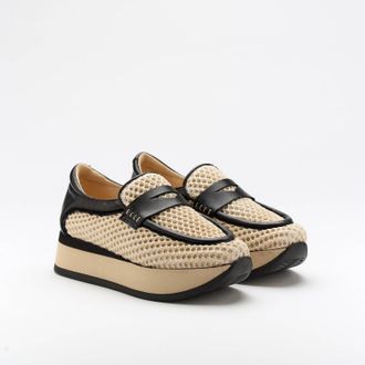 Softwaves Womens Caela Sneaker In Coco/black