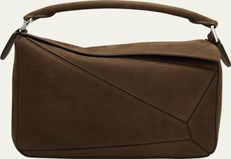 Loewe Puzzle Small Top-Handle Bag in Smooth Leather