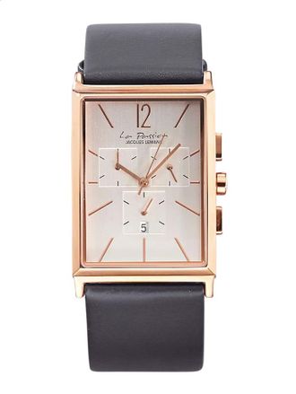 Jacques Lemans Unisexuhr Chronograph Serie La Passion LP-127I Jacques Lemans Grau