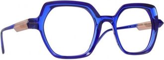 Caroline Abram Mabel Optical Frame in Deep Blue Acetate