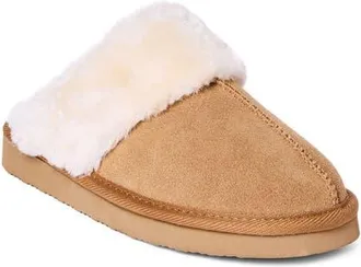 Minnetonka Chesney Mule Slipper in Cinnamon Suede at Nordstrom, Size 10
