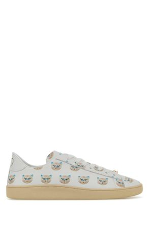 Valentino Garavani Printed Leather Sneakers
