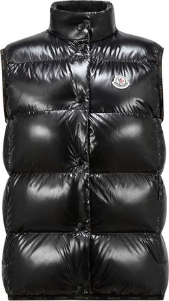 Moncler Moncler Badia Down Vest, Women, Black, Size: 00