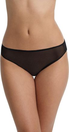 Skarlett Blue Jolie Sheer Lace Hipster in Black at Nordstrom, Size X-Large