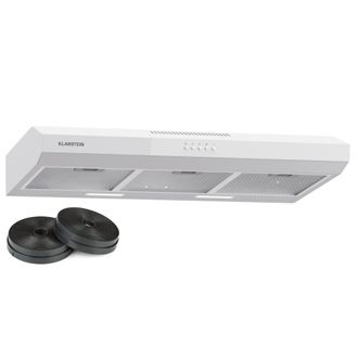 Klarstein Klarstein Campana Extractora Empotrada Contempo 90 90cm 200m&sup3;/h Led Acero Inoxidable Acr&iacute;lico