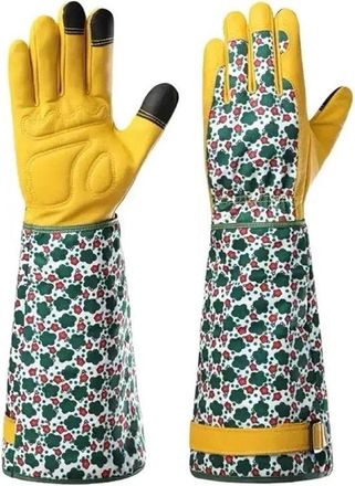 OEM Guantes De Jardiner&iacute;a, Guantes Resistentes A Pinchos, Resistentes A Espinas Y Cortes, Ideales Para Cortar Plantas Y Podar, Talla L