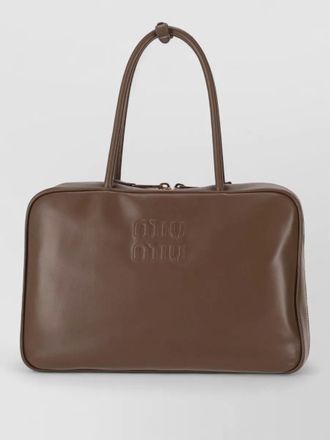 Miu Miu calf leather tote bag