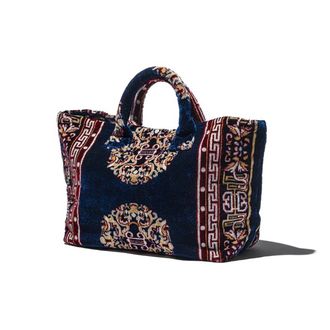 Puebco Navy blue fabric bag for polyester and cotton rugs