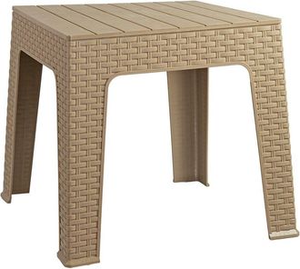 Sunnydaze Set Of 4 Square Outdoor Side Tables
