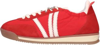 Stefano Lauran Schoenen, Dames, Rood, 42 EU, Leer, 1Back 107 Sneakers