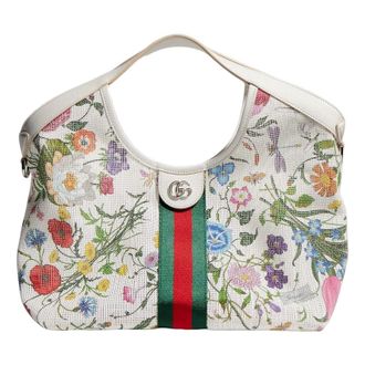 Gucci (WMNS) Gucci Giglio Small Tote Bag White Multicolor 860845-FAGDB-9564