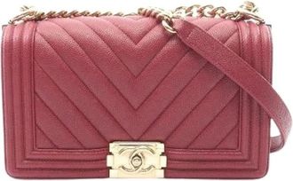Chanel Pre-owned Borsa a Spalla Boy Chanel - - Pre-owned - Donna - Rosso - ONE SIZE