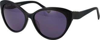 Replay Black Plastic Womens Sunglasses