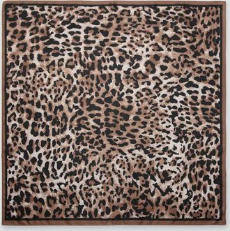 Mango Foulard animal print marrone - Donna - Taglia unica - MANGO