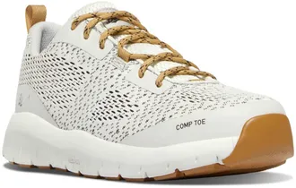 Danner Womens Run Time 3 Sneakers In Gray White Composite Toe
