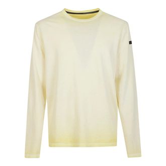 Roberto Ricci Design Round-neck Knitwear, male, Beige, Size: 2XL Round-neck Knitwear