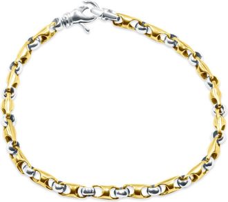 Pompeii3 Mens Mariner & Rolo Link 14k Gold (19gram) or Platinum (32gram) 5mm Bracelet 9.5