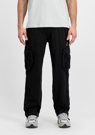 Alpha Industries Cargohose ALPHA INDUSTRIES Jet Pant, Herren, Gr. 28, Normalgr&ouml;ssen, schwarz, Obermaterial: 100% Baumwolle; Futter: 100% Baumwolle, Hosen Cargohose