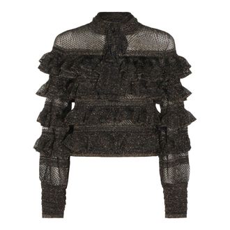 Zimmermann Top Metallic Black