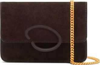 Oscar De La Renta O Pochette chain shoulder bag - Brown