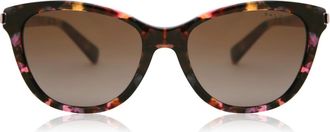 Ralph Lauren RA5201 Script Polarized 1457T5 Womens Sunglasses Pink Size 54