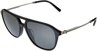 Bulgari Mens Bv7038f 57Mm Polarized Sunglasses