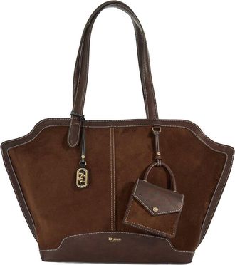 Dune London Decided Suede Tote