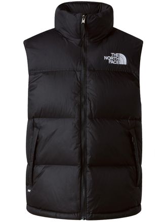 The North Face Black Retro Nuptse Sleeveless Puffer Vest