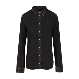 Diesel De-Eazy Shirt - Dames - Spijkeroverhemden - Zwart - XS - Katoen - Overhemden