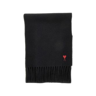 Ami Ami de Coeur embroidery scarf Woman One Size