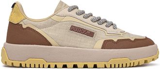 Autry Womens Wildpace Model Cordura and Leather Sneakers