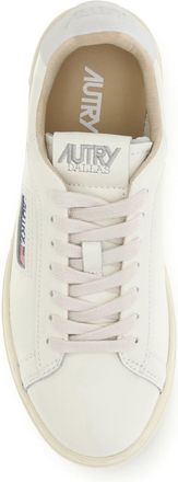 Autry Womens Sneakers Dallas Low Calf Leather White Trainers
