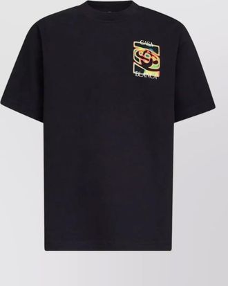 Casablanca heat map graphic short sleeve t shirt