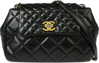 Chanel Borsa a spalla Daily Walk Accordion Flap anni 15-16 - Nero