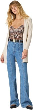 Missoni Chevron Pattern Belted Cardigan in Beige at Nordstrom, Size X-Small