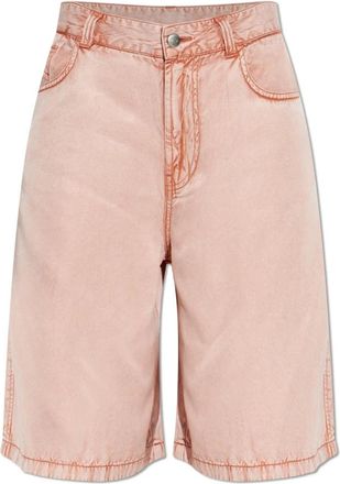 Diesel P-Desi Shorts - Dames - Denim shorts - Roze - XS - Korte Broeken