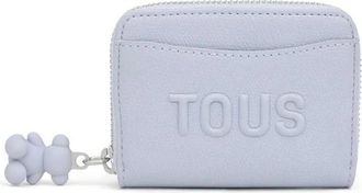 Tous Back to Basics Mini Portemonnee - Dames - Portefeuilles - Blauw - ONE Size - Accessoires