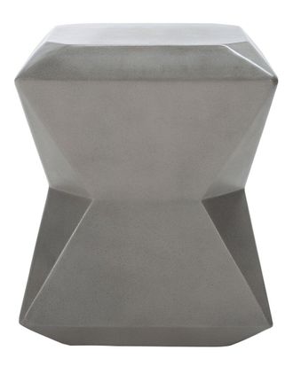 Safavieh Conan Indoor/Outdoor Concrete Accent Stool