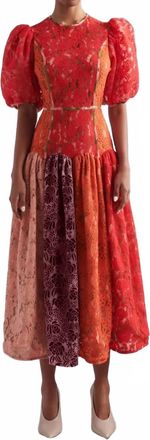 Celia B Philo Dress In Red
