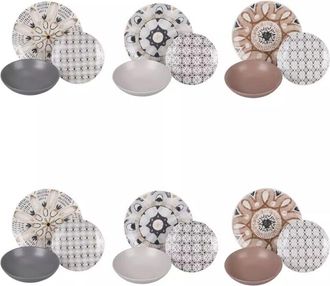 Villa D'Este Home Tivoli servizio piatti villa deste bohemienne in porcellana, 18 pezzi