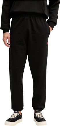 Kenzo Boke Flower Geborduurde Jogpants - Heren - Sweatpants - Zwart - S - Katoen - Broeken
