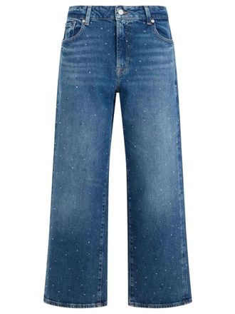 7 For All Mankind Light Blue High Rise Jeans