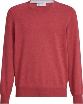 Brunello Cucinelli Cashmere sweater in Strawberry at Nordstrom, Size 56 It