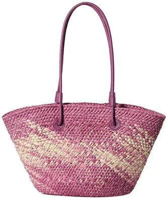 Generic Crossbody Bag, Straw Underarm Shoulder Tote for Beach Vacation and Travel
