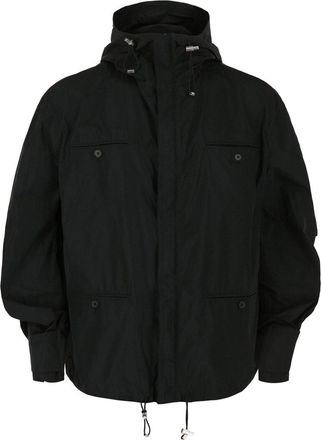 Ferragamo Hooded Windbreaker Jacket