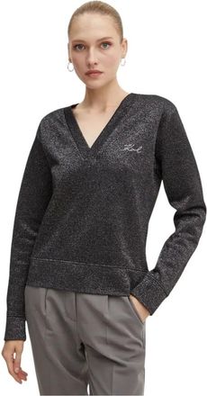 Karl Lagerfeld Mujer, Jerseys, Negro, Talla: S